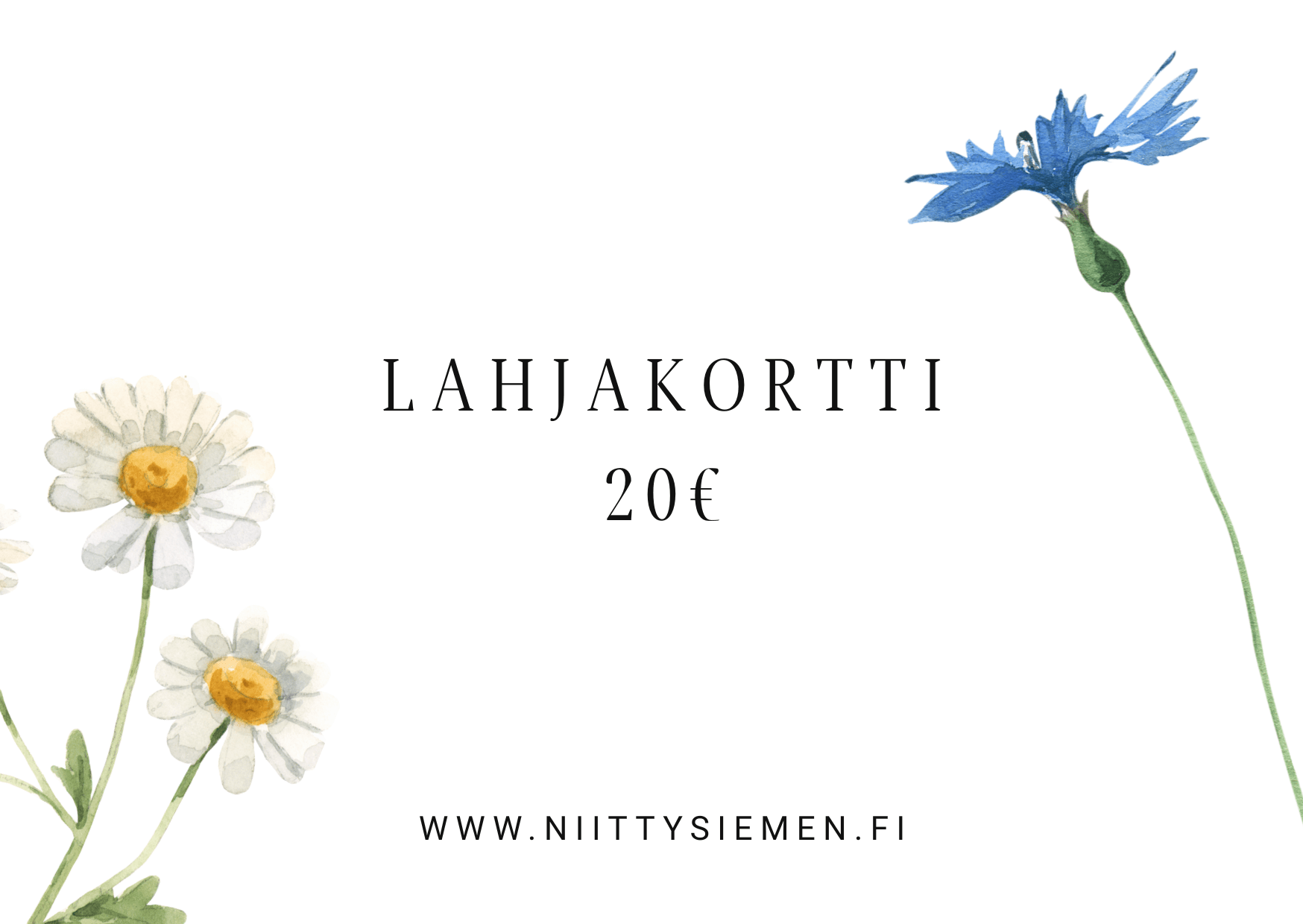 Lahjakortti 20€