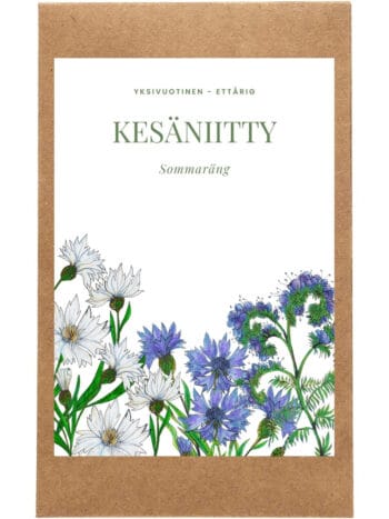 Kesäniitty siemenpussi etupuoli