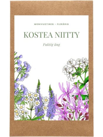Kostea niitty siemenpussi etupuoli