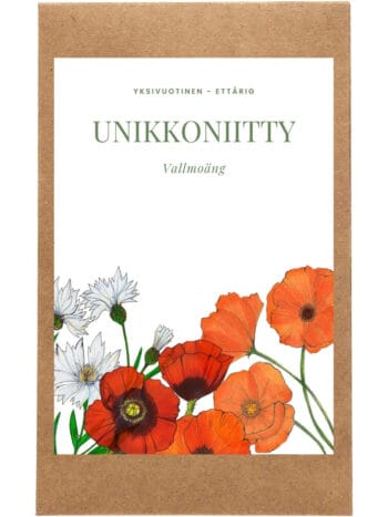 Unikkoniitty siemenpussi etupuoli